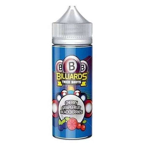 Cherry Grapefruit Blackberries Trick Shots by Billiards E Liquid 120ml Shortfill