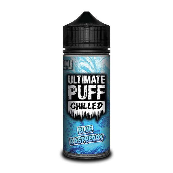 Ultimate Puff Chilled Blue Raspberry 100ml Short–fill