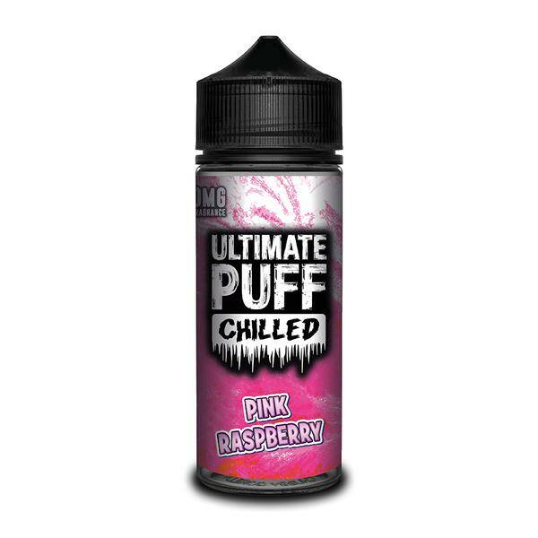 Ultimate Puff Chilled Pink Raspberry 100ml Short–fill