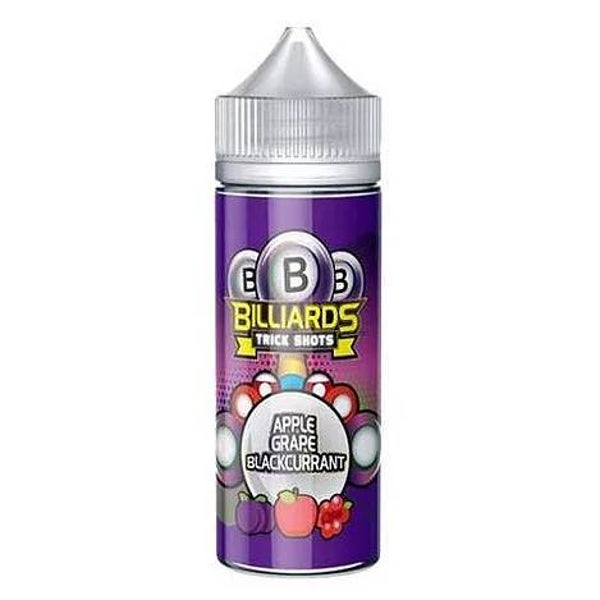 Apple Grape Blackcurrant Trick Shots by Billiards E Liquid 120ml Shortfill