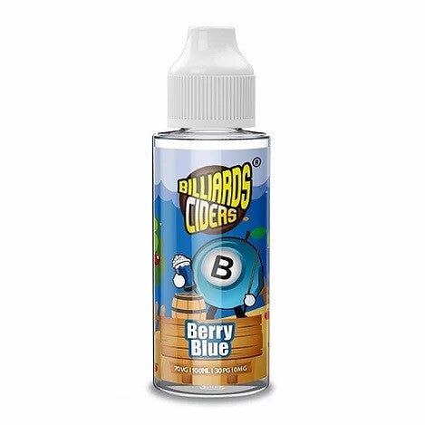 Berry Blue Ciders by Billiards E Liquid 120ml Shortfill