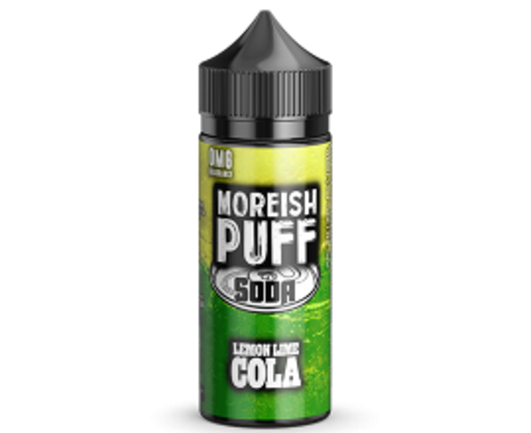 Moreish Puff | Soda | Lemon Lime Cola | 100ml Shortfill | 0mg