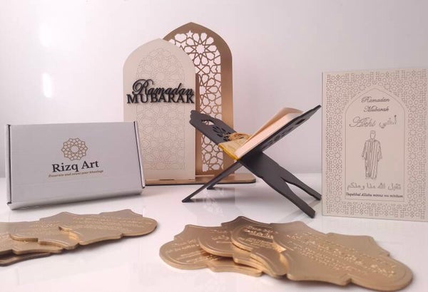 Cadeaupakket Ramadan Mubarak Akhi / Broer / Viend - Daily Dua Box