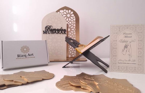 Cadeaupakket Ramadan Mubarak Ukhti / Zus / Vriendin - Daily Dua Box