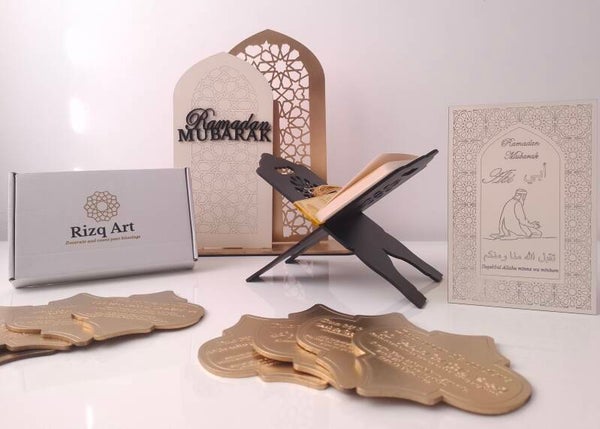 Cadeaupakket Ramadan Mubarak Abi / Vader - Daily Dua Box