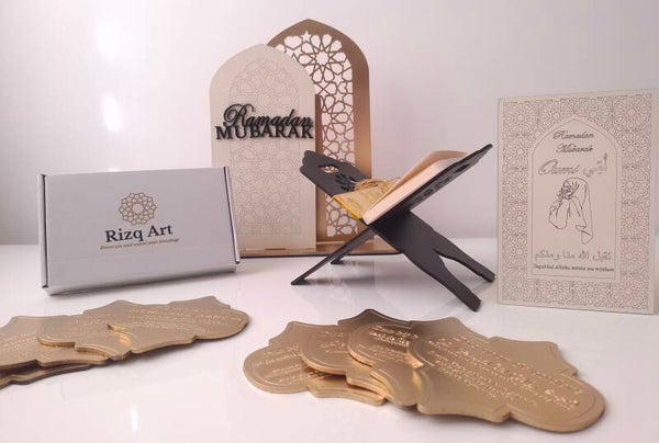 Cadeaupakket Ramadan Mubarak Oumi / Moeder - Daily Dua Box