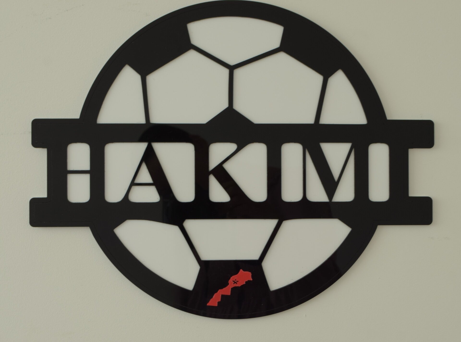 Voetbal - Gepersonaliseerd met naam
