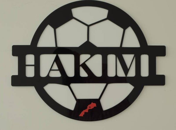 Voetbal - Gepersonaliseerd met naam