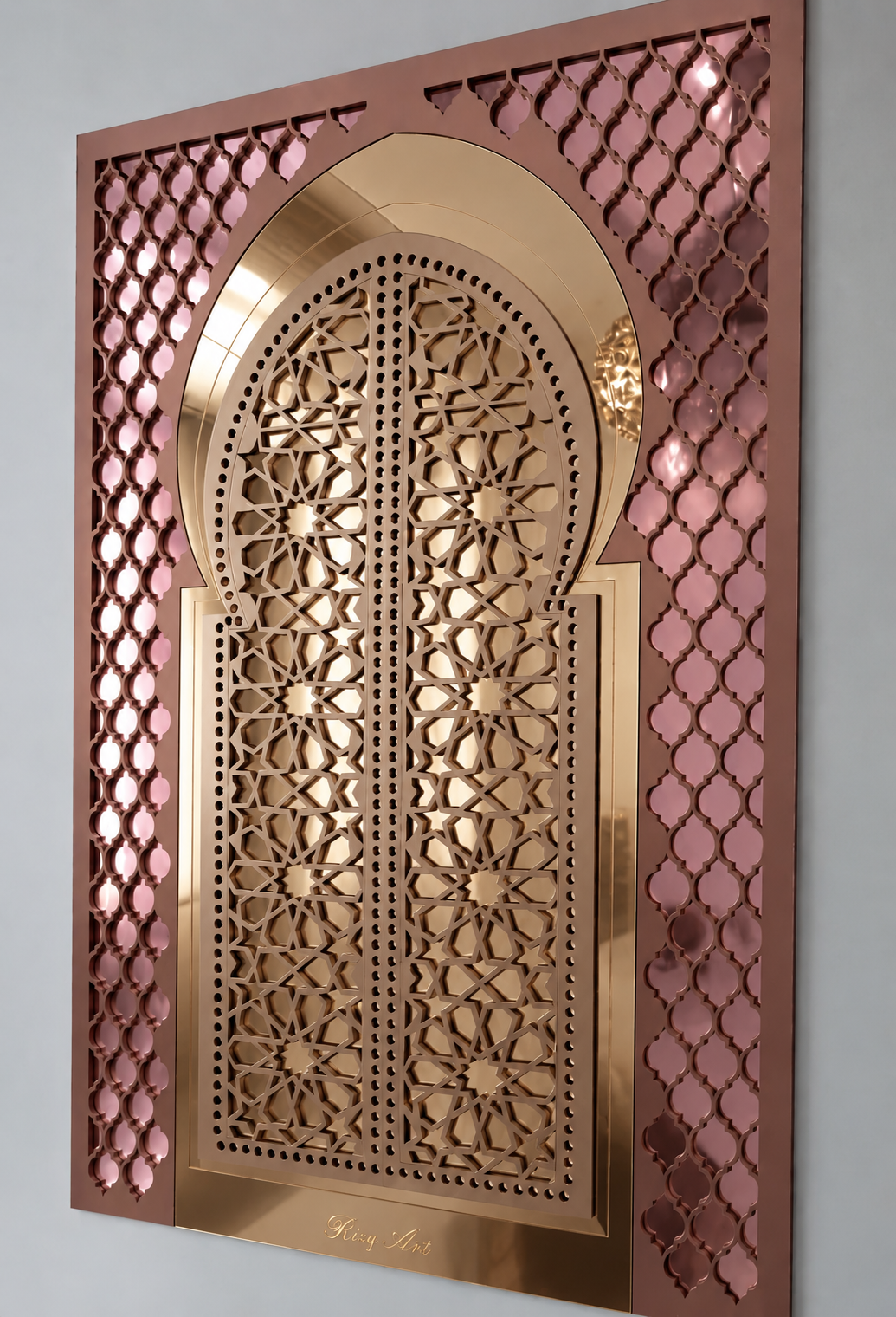 Mirage Al Noor - Gold / Blush Rose