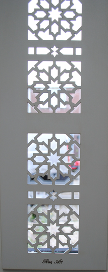 Deurraam decoratie panelen