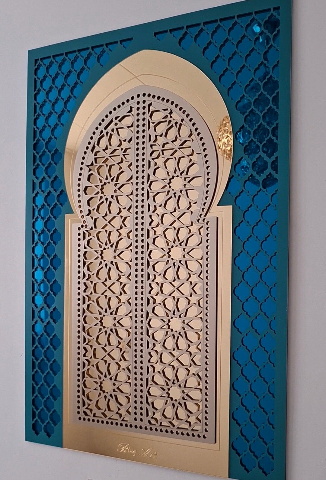 Mirage Al Noor - Gold/ Turqoise