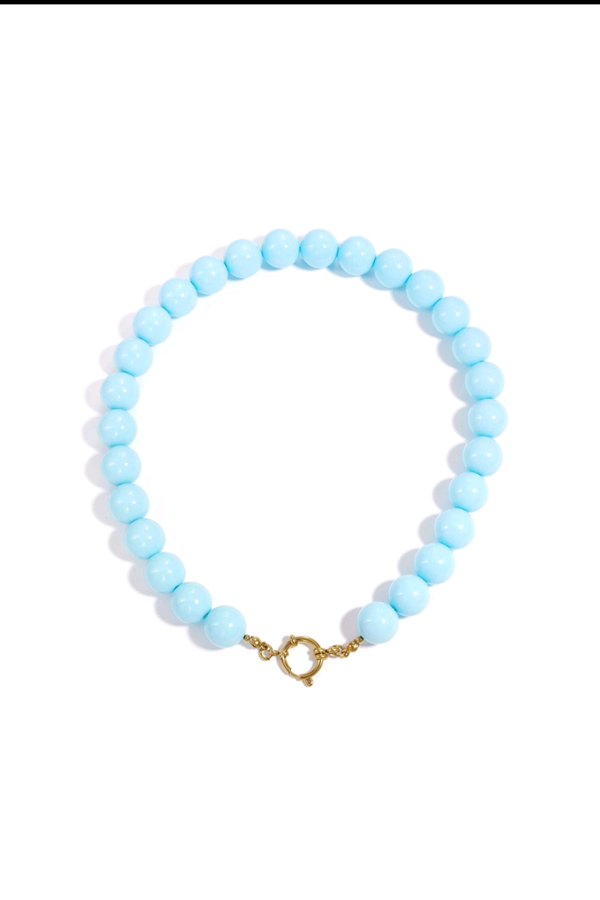 Kralenketting Baby Blauw 15 mm