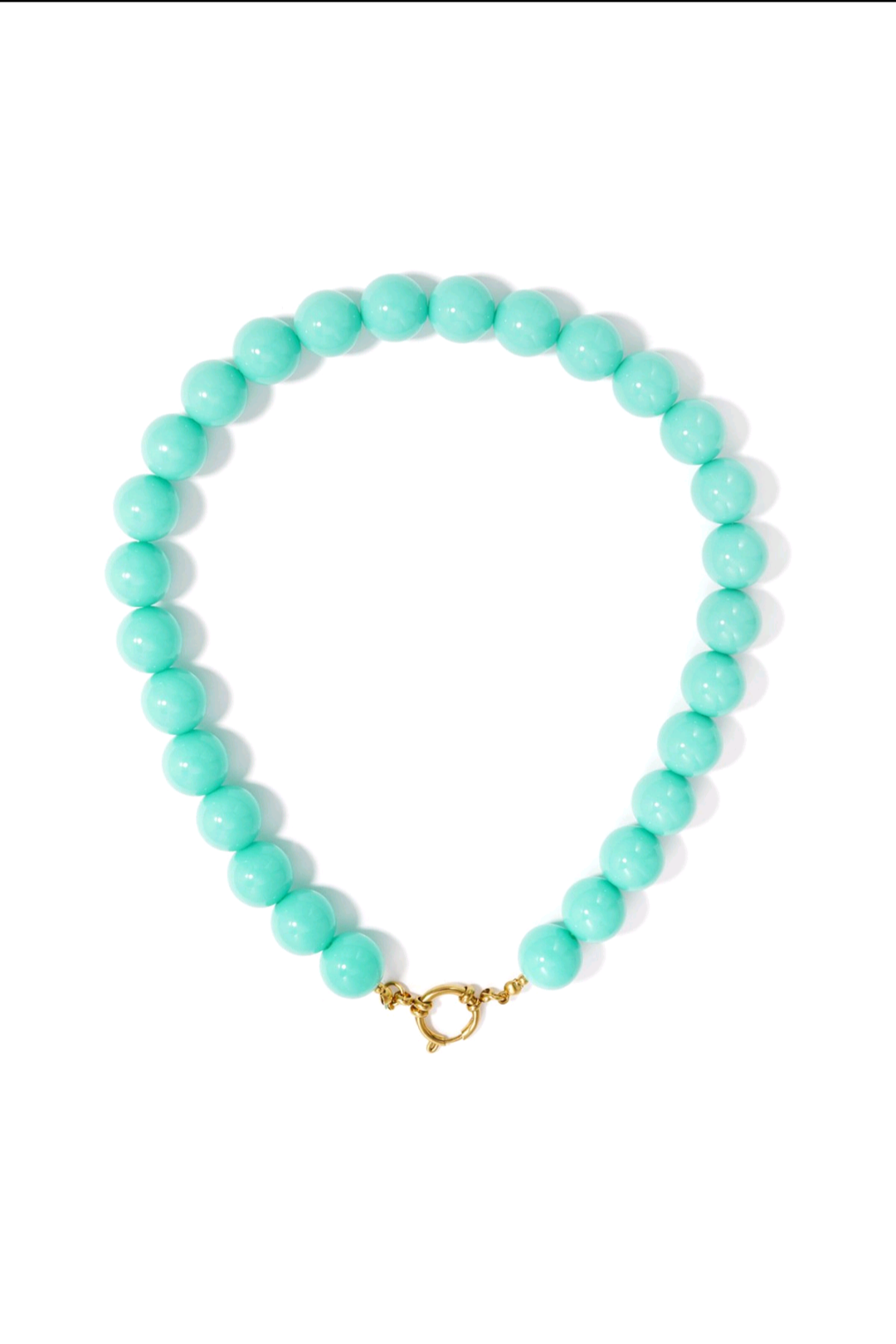 Kralenketting Blauw 15mm