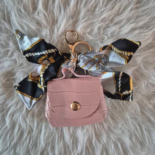Sleutel/Tas-hanger roze