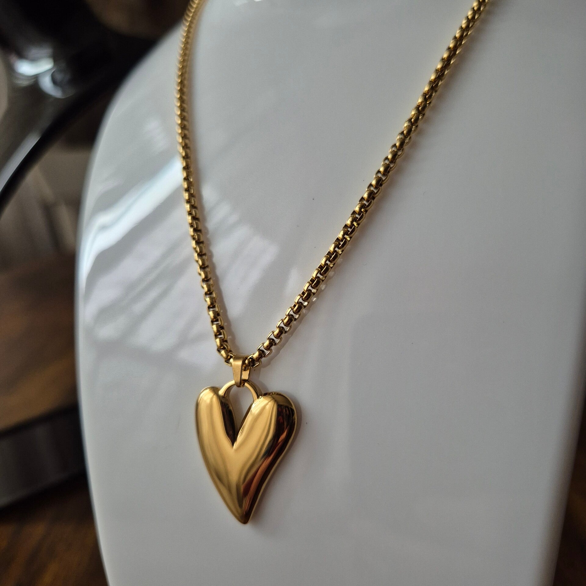 Hart Ketting Goud