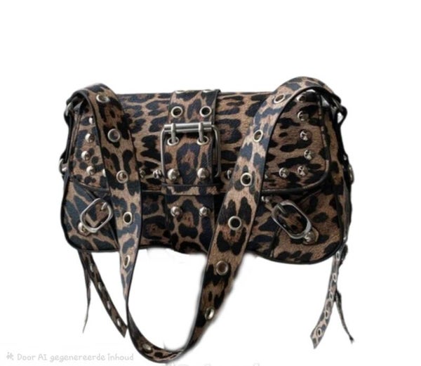 Retro Tas Leopard