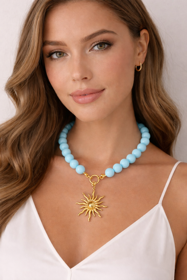 Kralen Ketting met Bedel