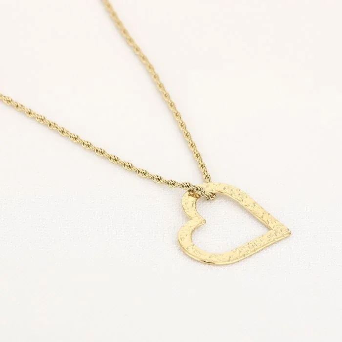 XL Hart Ketting Goud