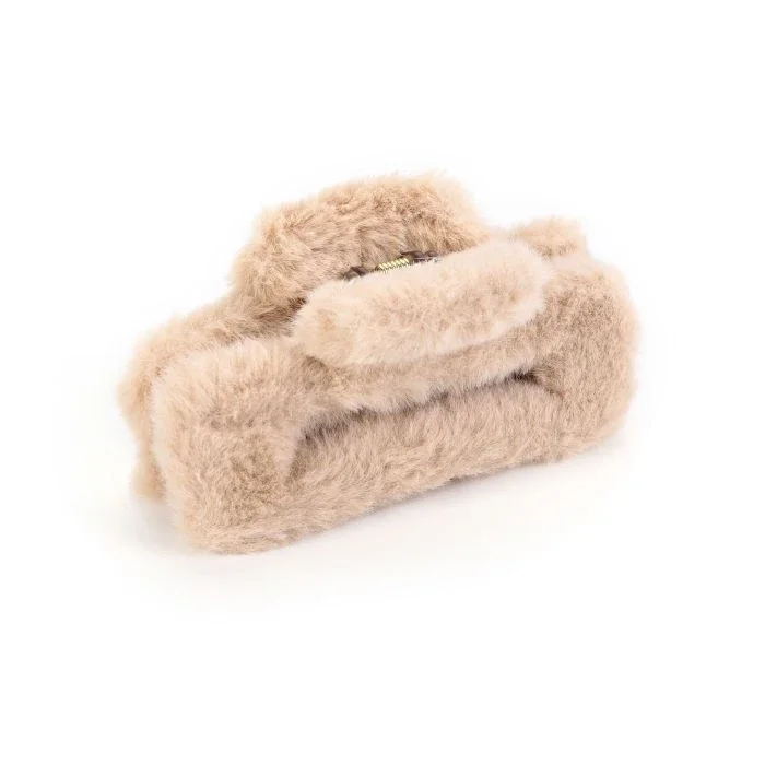 Haarklem Teddy Beige
