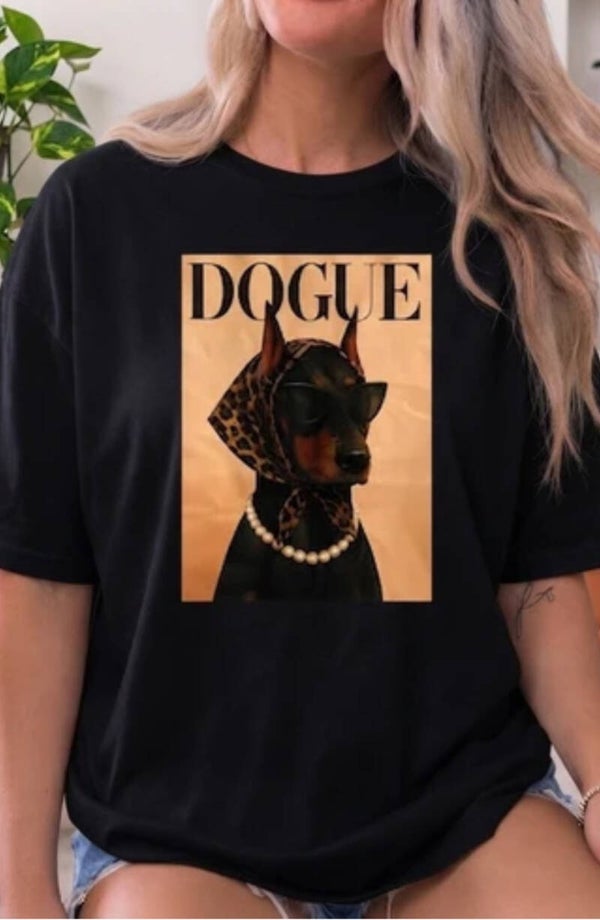 Anette - Dogue shirt wit