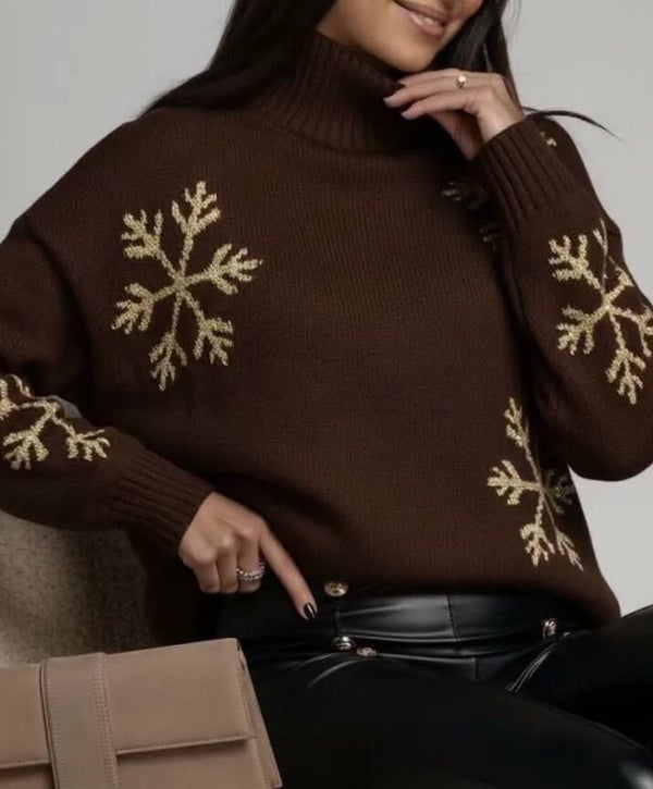 Anaïs - lurex winter sweater