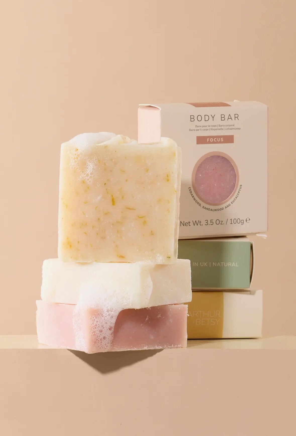 Natuurlijke bodybar voor aromatherapie