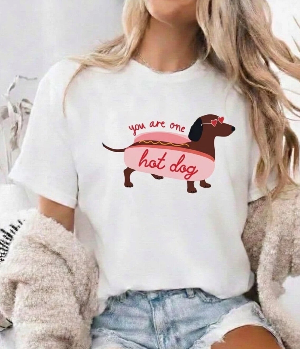 Max - You Are One Hot Dog T-shirt  ❤️