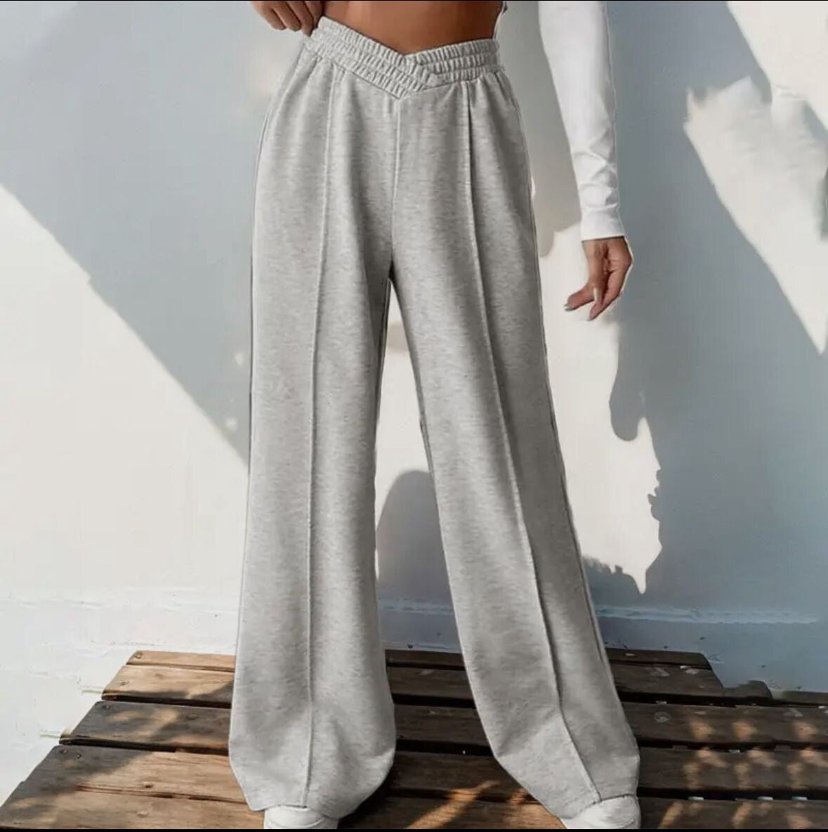 Anette-soft flare sweatpants