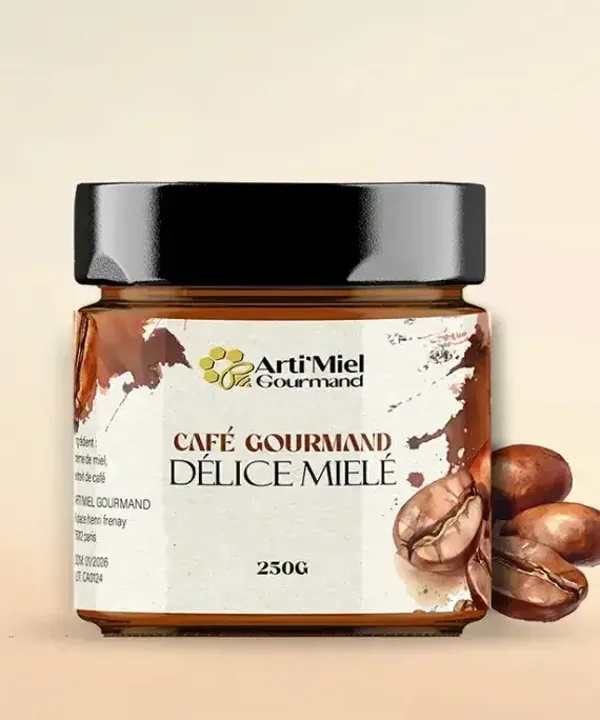 Miel crémeux café – 250g