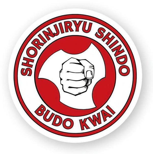 Autocollant Shorinjiryu Shindo Budo Kwaï