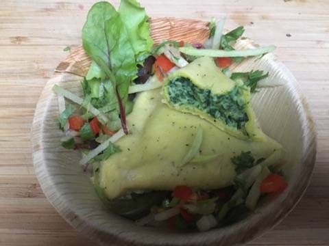 buffaloricotta &amp; spinazie