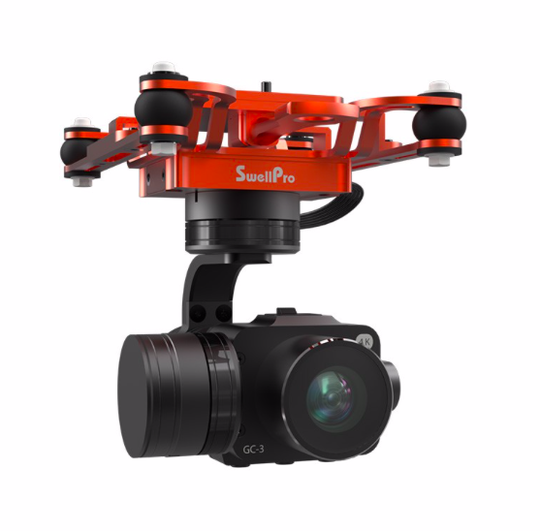 Camera GC3 for SplashDrone 3+ met 3-assige gimbal