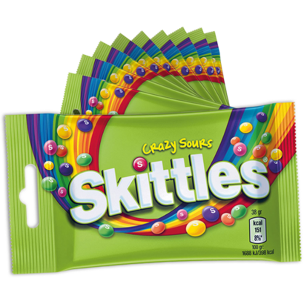 Skittles Crazy Sours – 38g