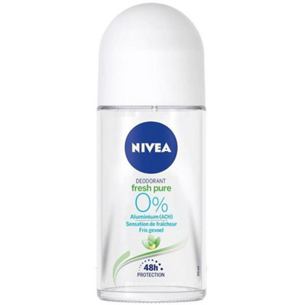 Nivea Fresh Pure 0% Deodorant Roll-On – 50 ml