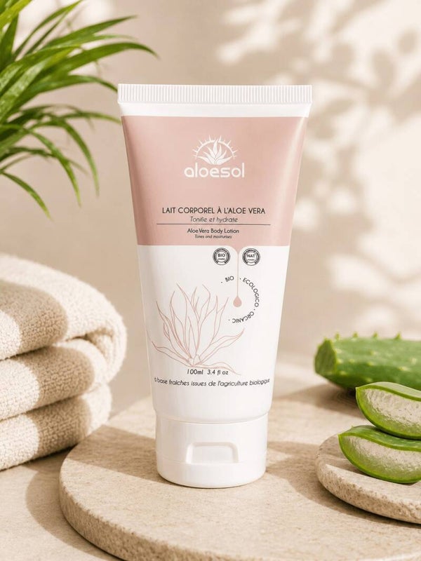 🌸 Aloë Vera Body Lotion – Hydraterend & Verzorgend