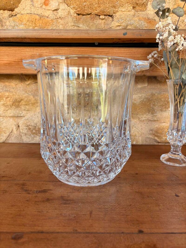 Seau à champagne Cristal d’Arques – modèle Longchamp