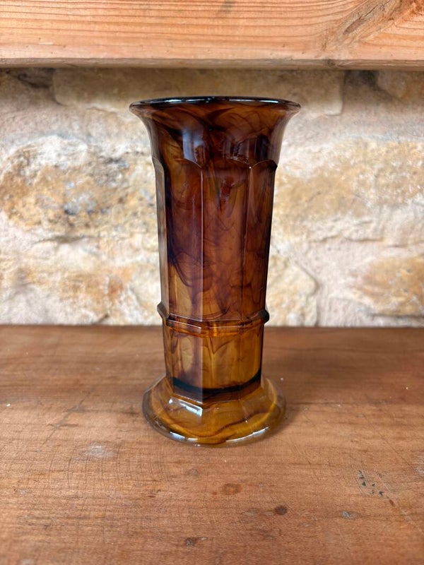 Vase Art déco George Davidson – Cloud Glass