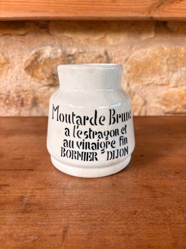 Pot à moutarde ancien – Bornier Dijon