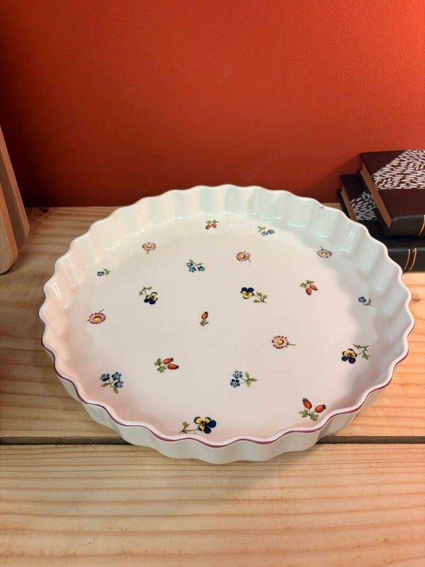 Plat à tarte en porcelaine Villeroy & Boch – Petite Fleur
