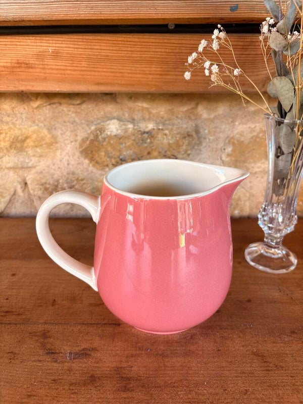 Pichet vintage Villeroy & Boch – rose