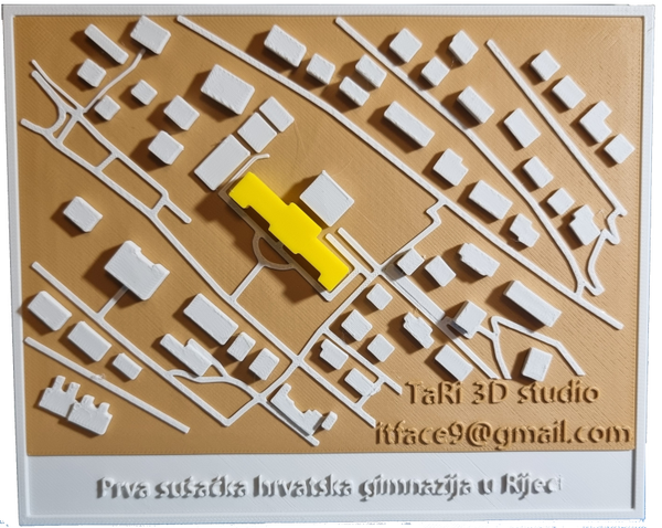 3D town map