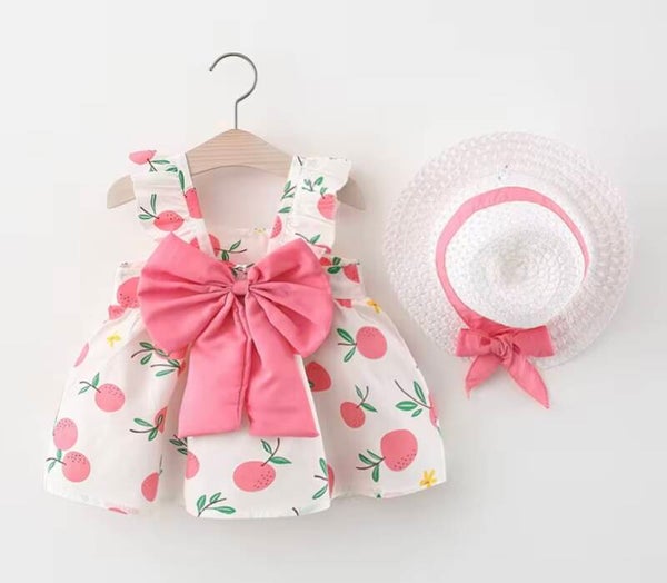 pink baby dress
