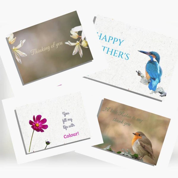 Flat Notelets - set of any 4