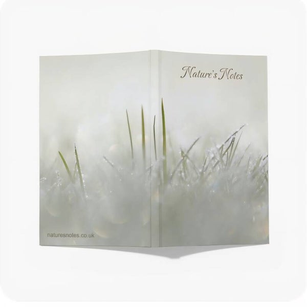 Perfect Bound A5 Notebook - Frosty Grass