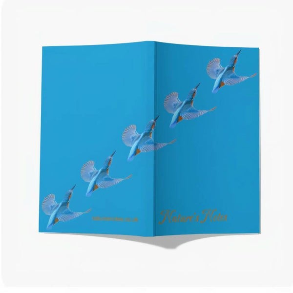 Perfect Bound A5 Notebook - Kingfisher Blue