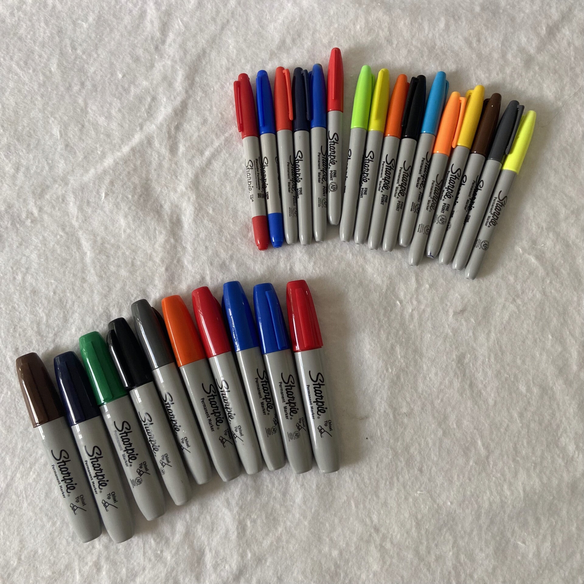 Variedad de Sharpies