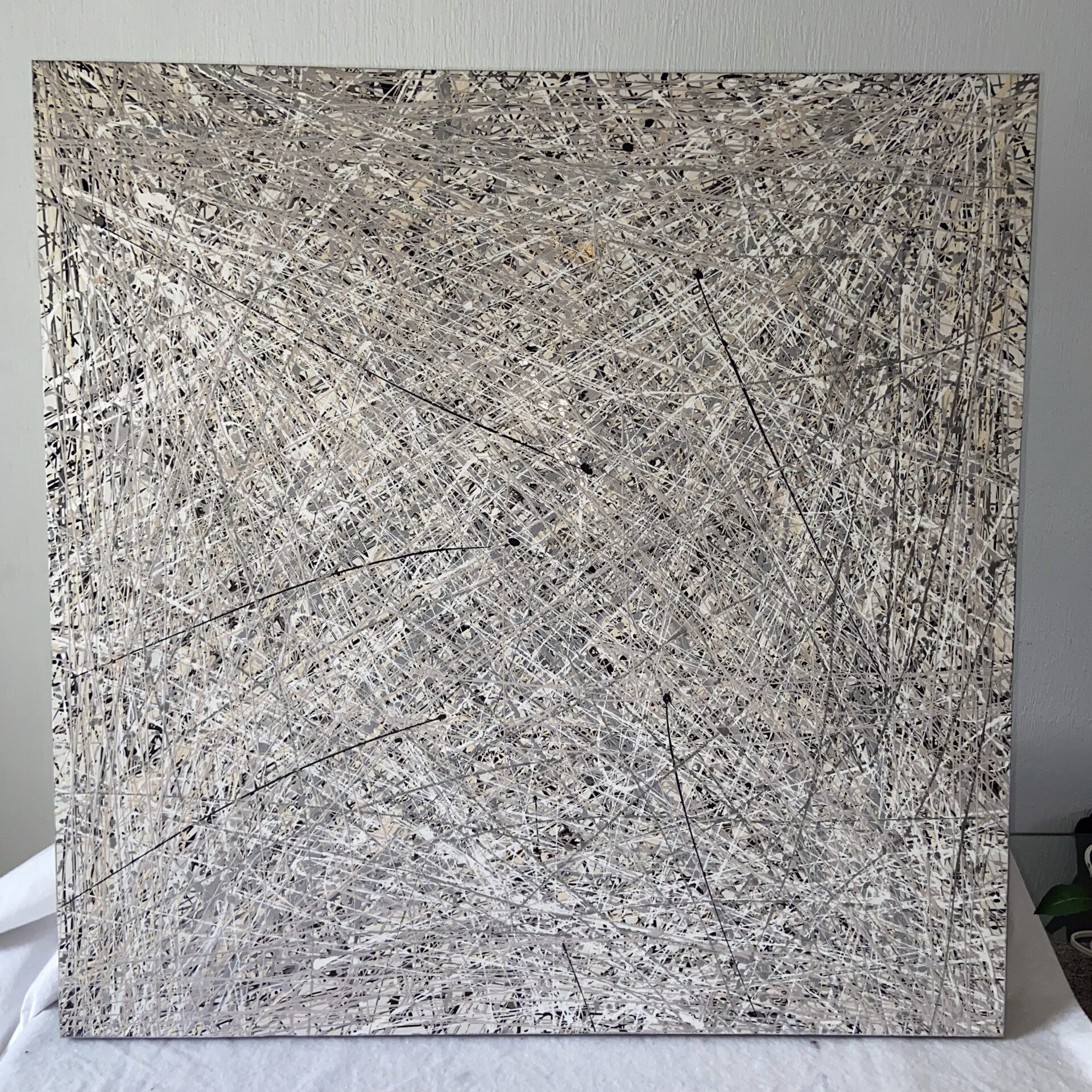 Cuadro abstracto 1 mt x 1 mt
