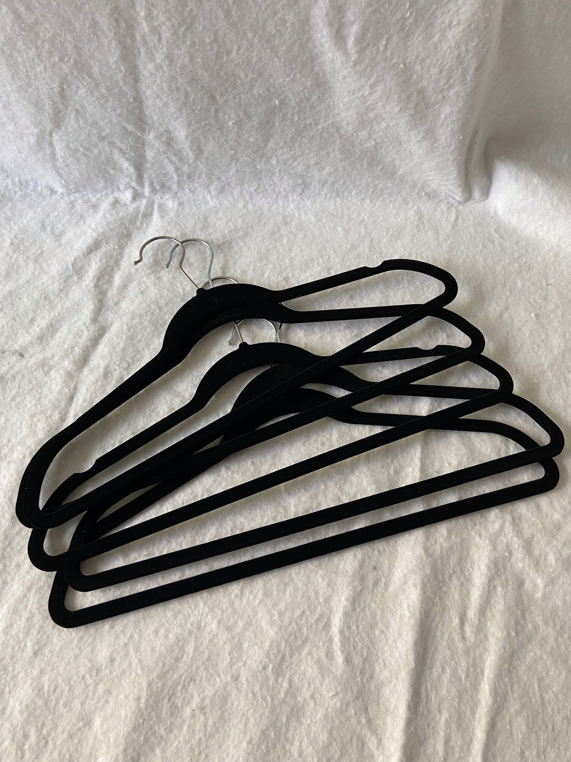 Perchas terciopelo (set de 10 unidades)