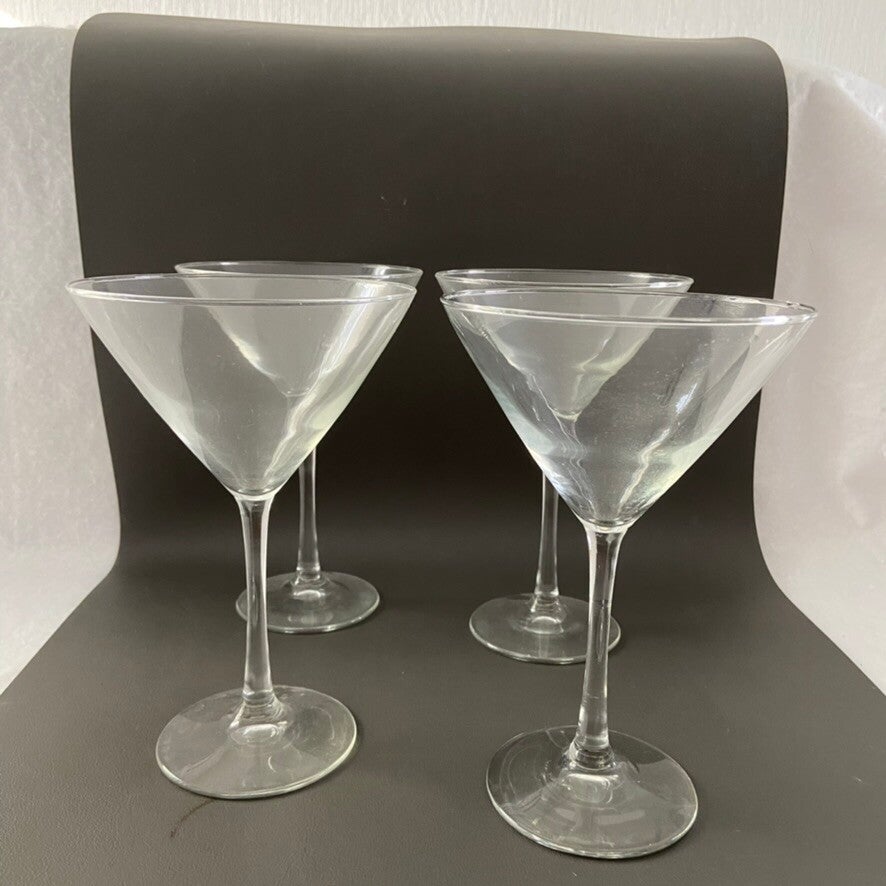 Juego de 4 copas para martini