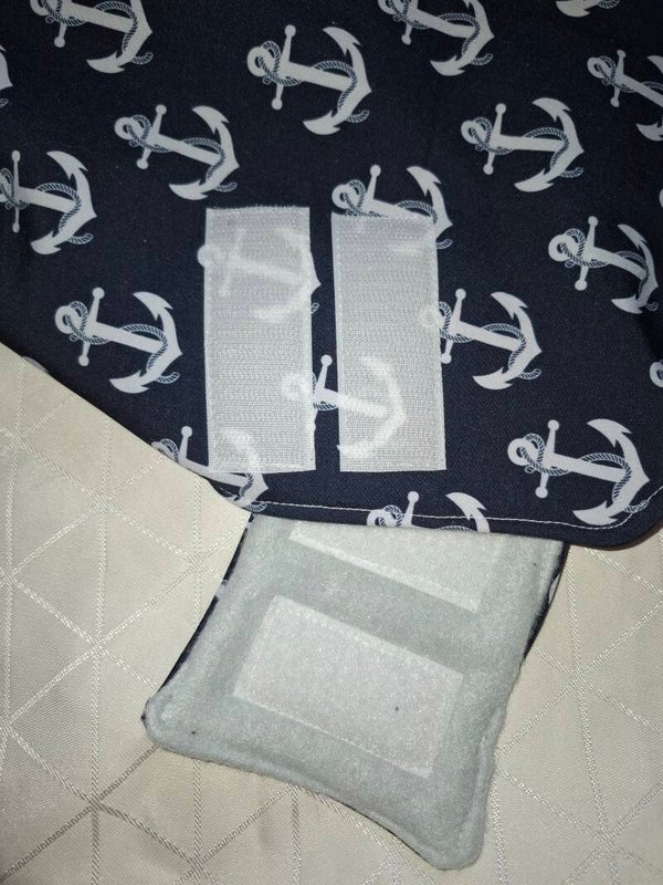 ⚡ UNIKAT vom gold’nen Tisch: Rhön-Mäntelchen „Rhöner Ankerplatz“ (Größe S)